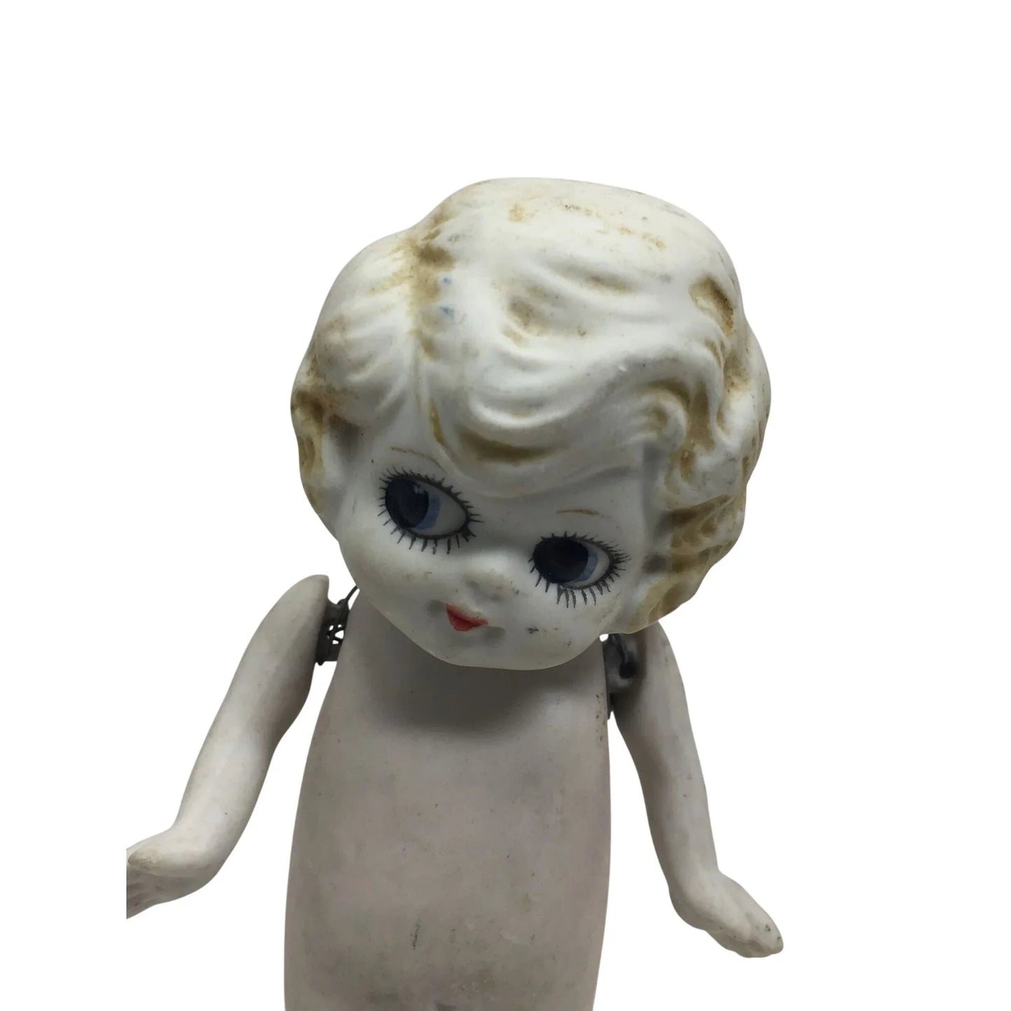 Vintage Collectible White Porcelain Kewpie Doll - Made In Japan - A+ Stuff - Dolls - A+ Stuff