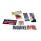 Vintage Collection of Political Stickers, Stamps, Brochures, Etc - A+ Stuff - Collectibles - A+ Stuff