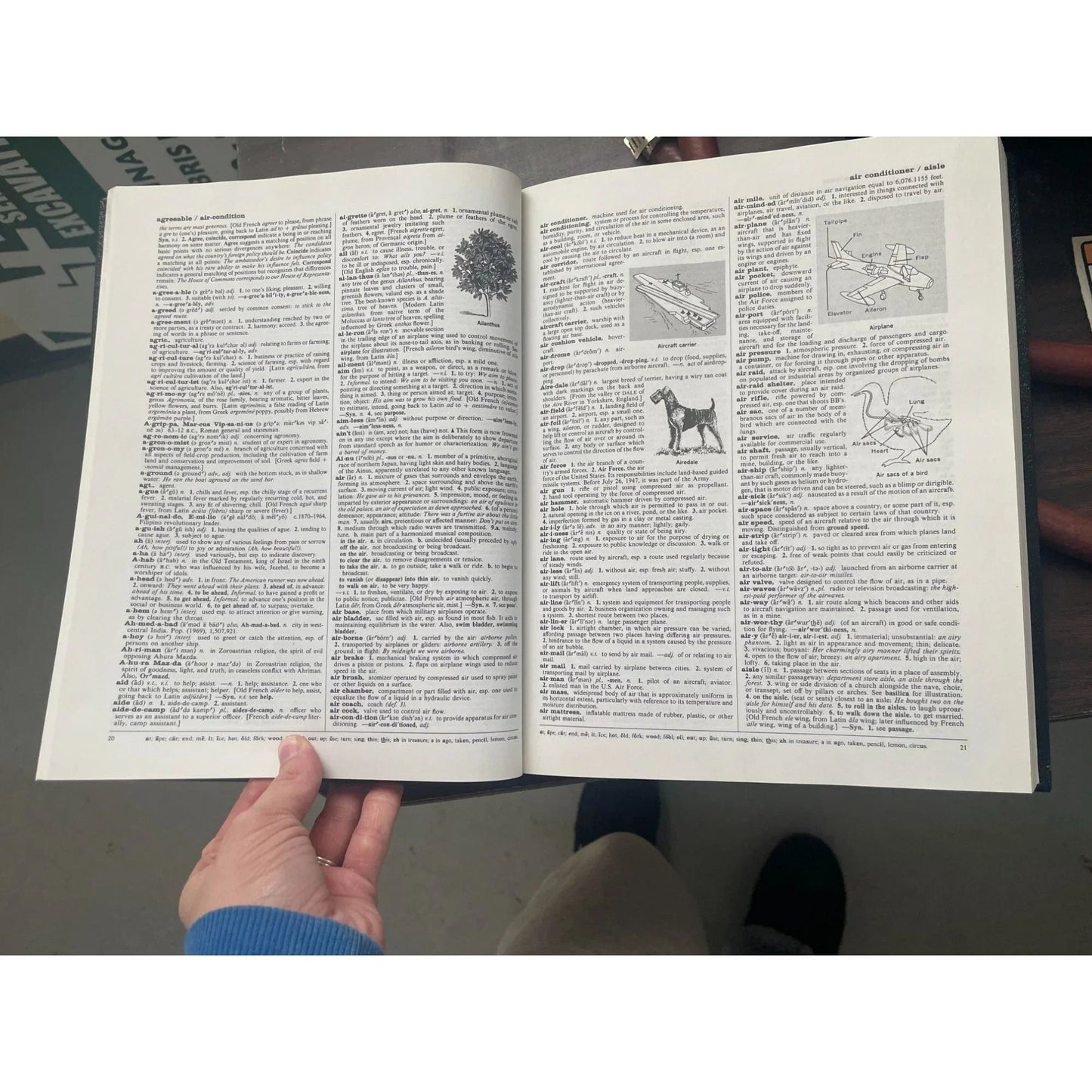 Vintage Collier's Dictionary A to K Hardback Dictionary Book - A+ Stuff - Books - A+ Stuff