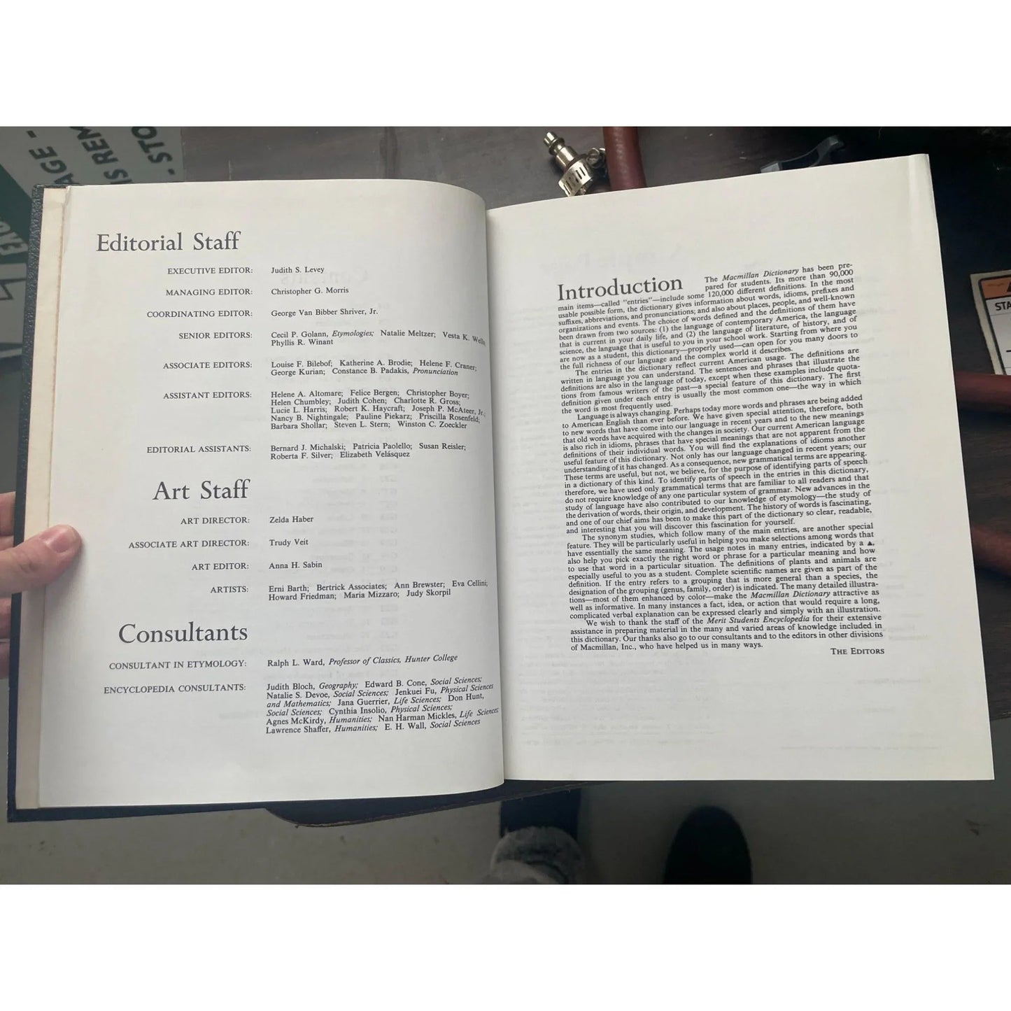 Vintage Collier's Dictionary A to K Hardback Dictionary Book - A+ Stuff - Books - A+ Stuff