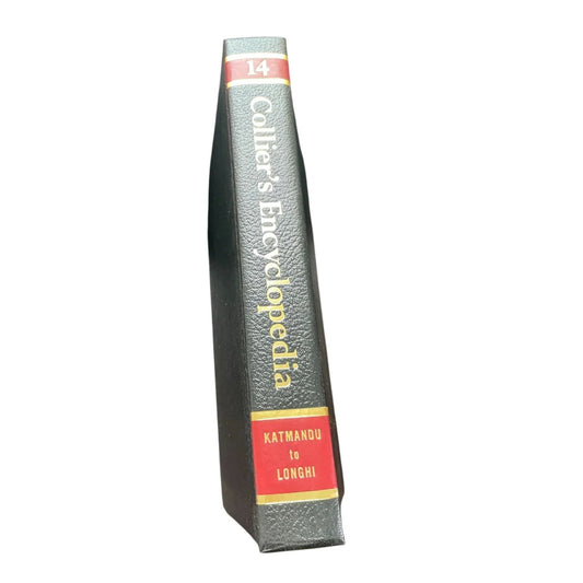 Vintage Collier's Encyclopedia Volume 14 with Bibliography and Index - A+ Stuff - Books - A+ Stuff