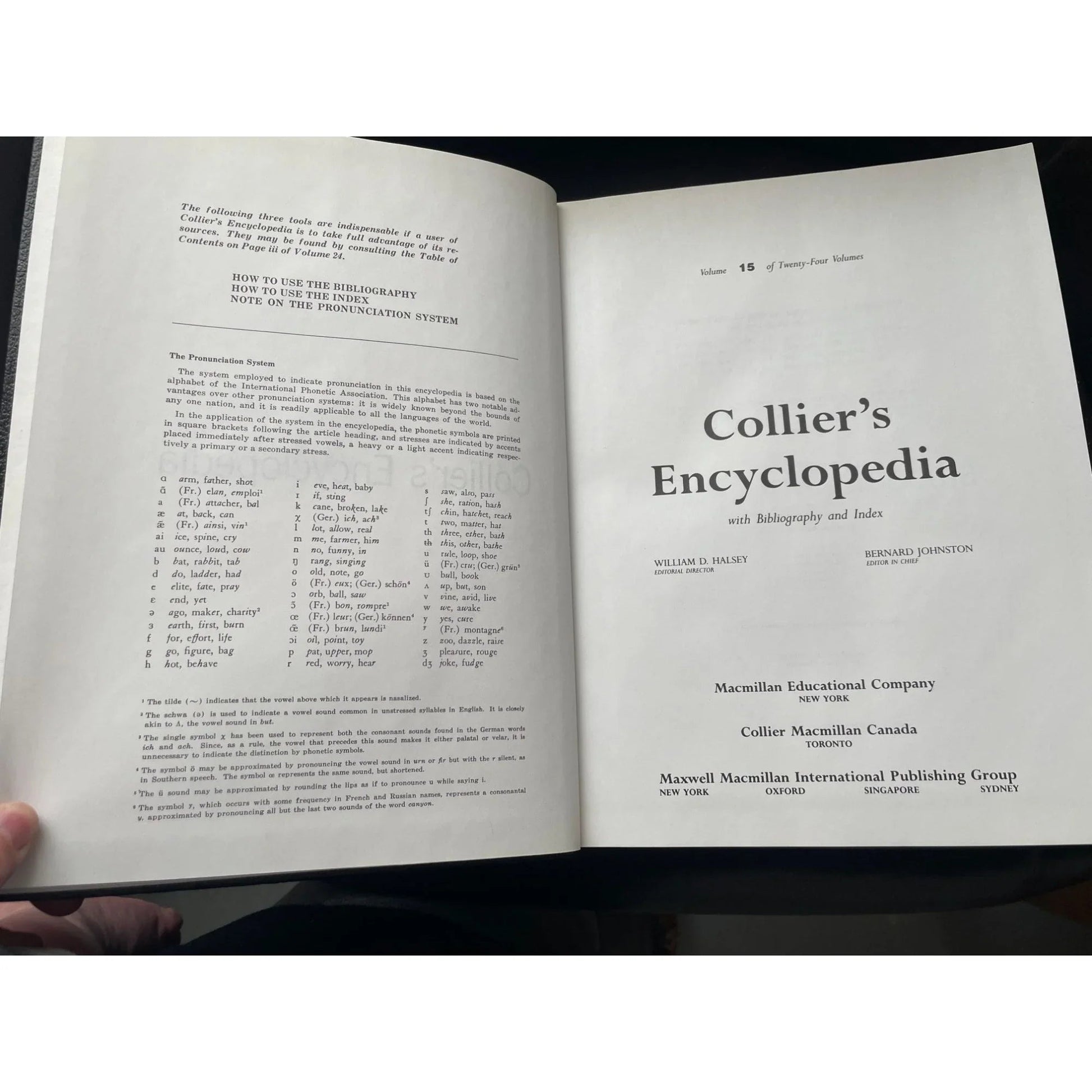 Vintage Collier's Encyclopedia Volume 15 with Bibliography and Index - A+ Stuff - Books - A+ Stuff