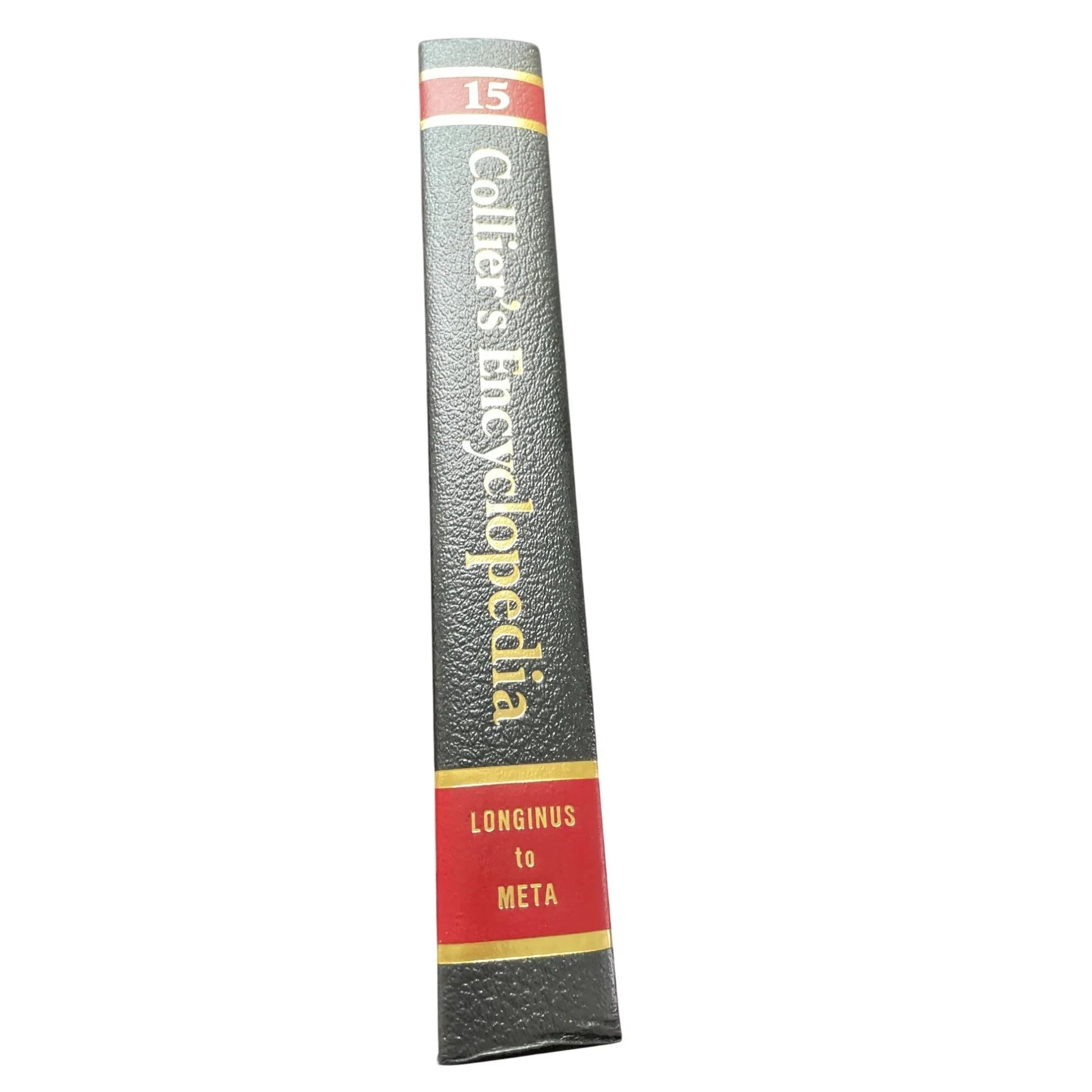 Vintage Collier's Encyclopedia Volume 15 with Bibliography and Index - A+ Stuff - Books - A+ Stuff