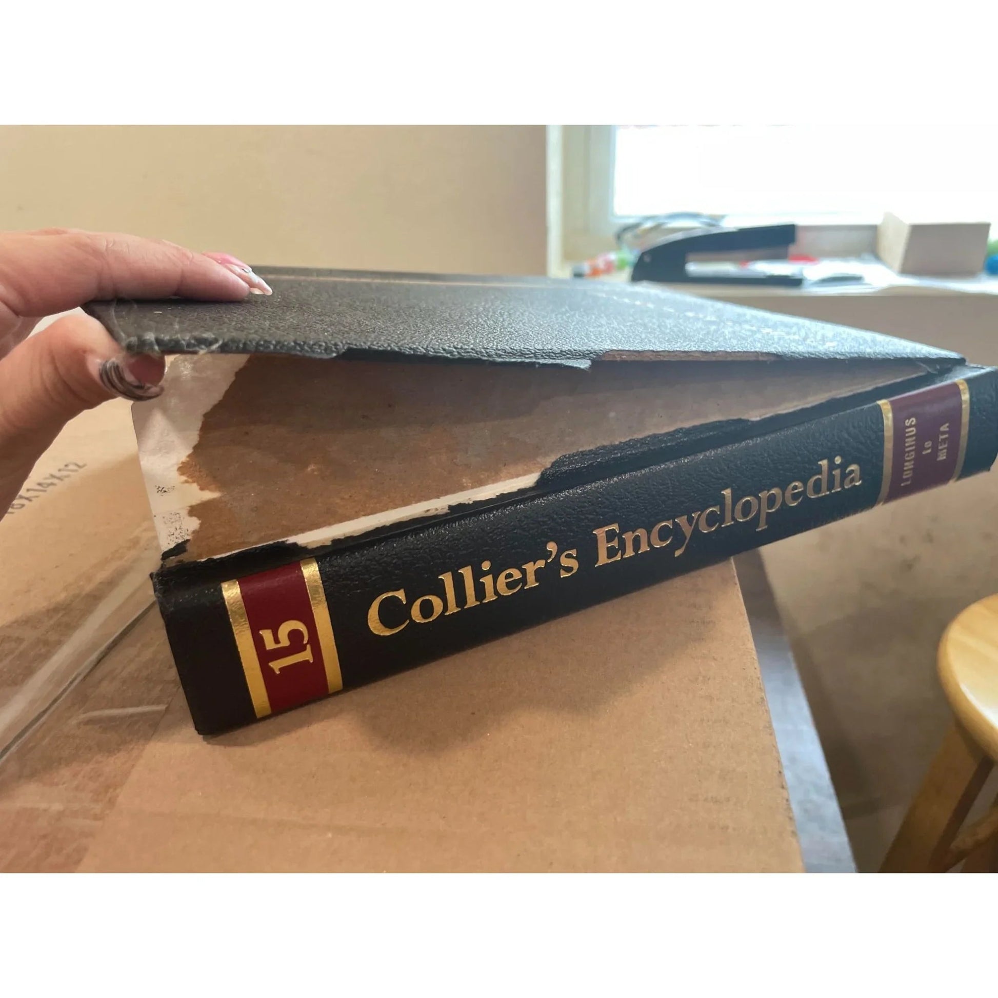 Vintage Collier's Encyclopedia Volume 15 with Bibliography and Index - A+ Stuff - Books - A+ Stuff