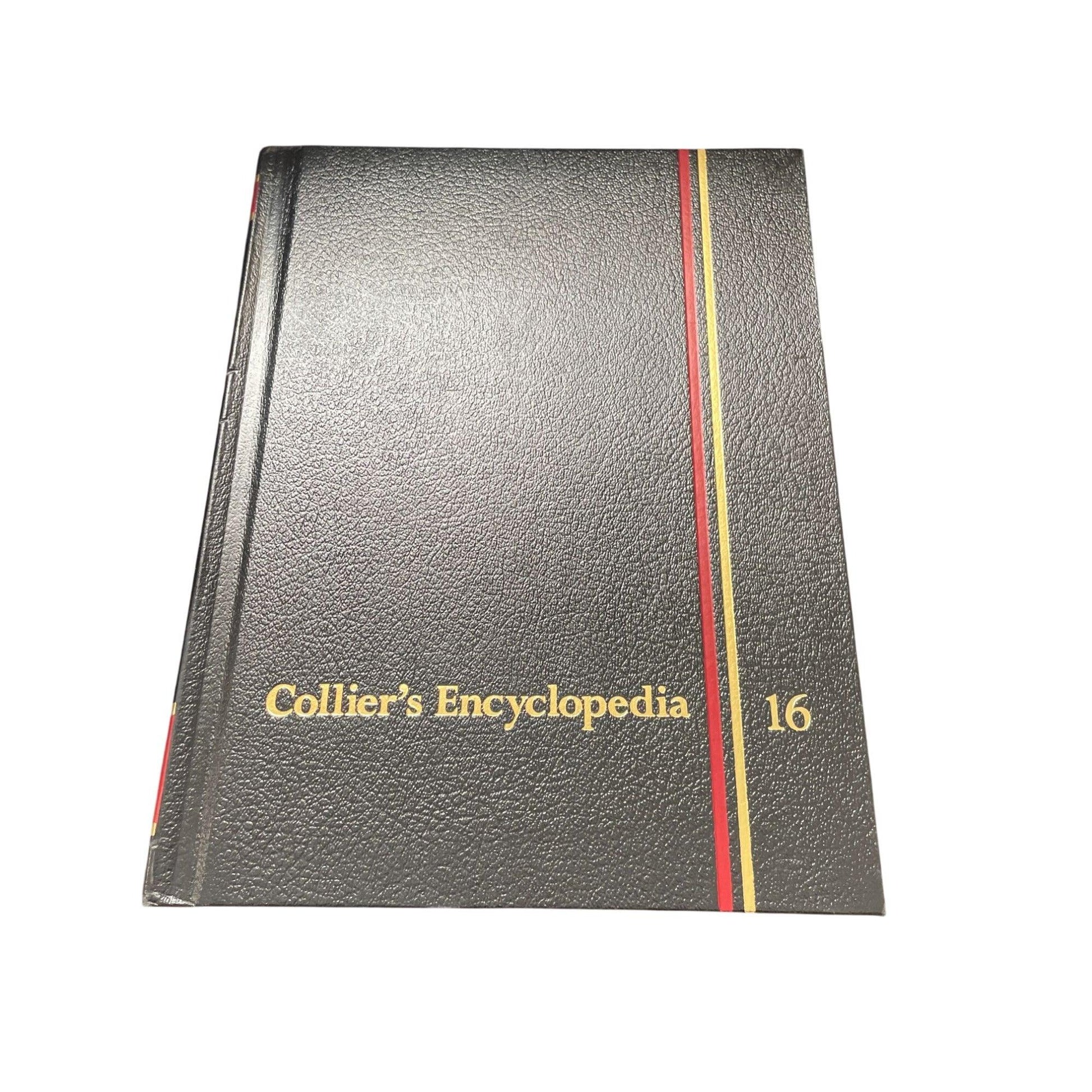 Vintage Collier's Encyclopedia Volume 16 with Bibliography and Index - A+ Stuff - Books - A+ Stuff