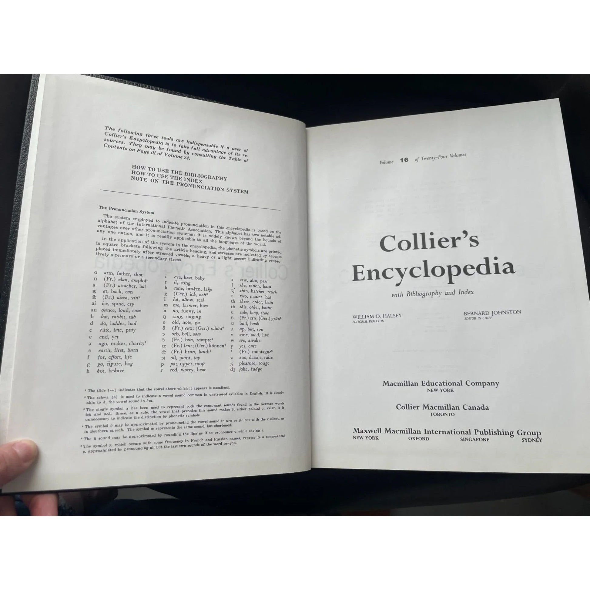 Vintage Collier's Encyclopedia Volume 16 with Bibliography and Index - A+ Stuff - Books - A+ Stuff