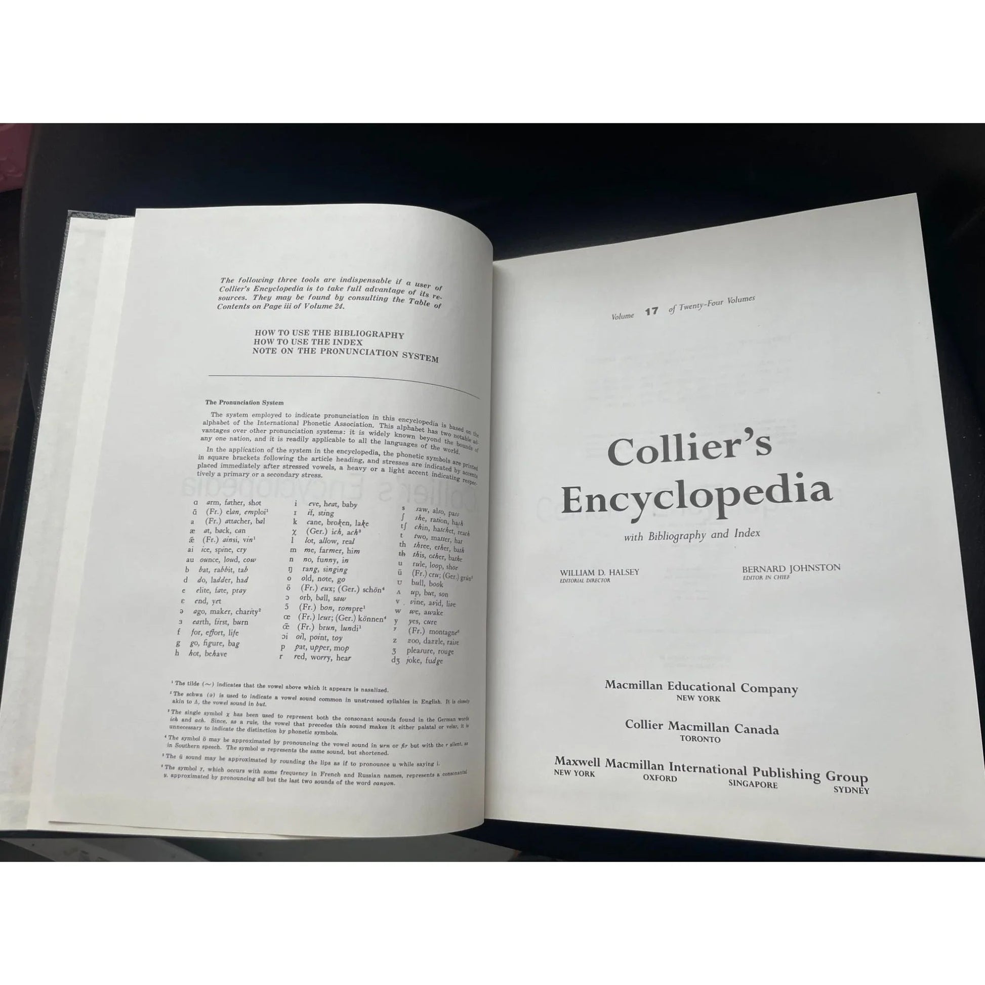 Vintage Collier's Encyclopedia Volume 17 with Bibliography and Index - A+ Stuff - Books - A+ Stuff