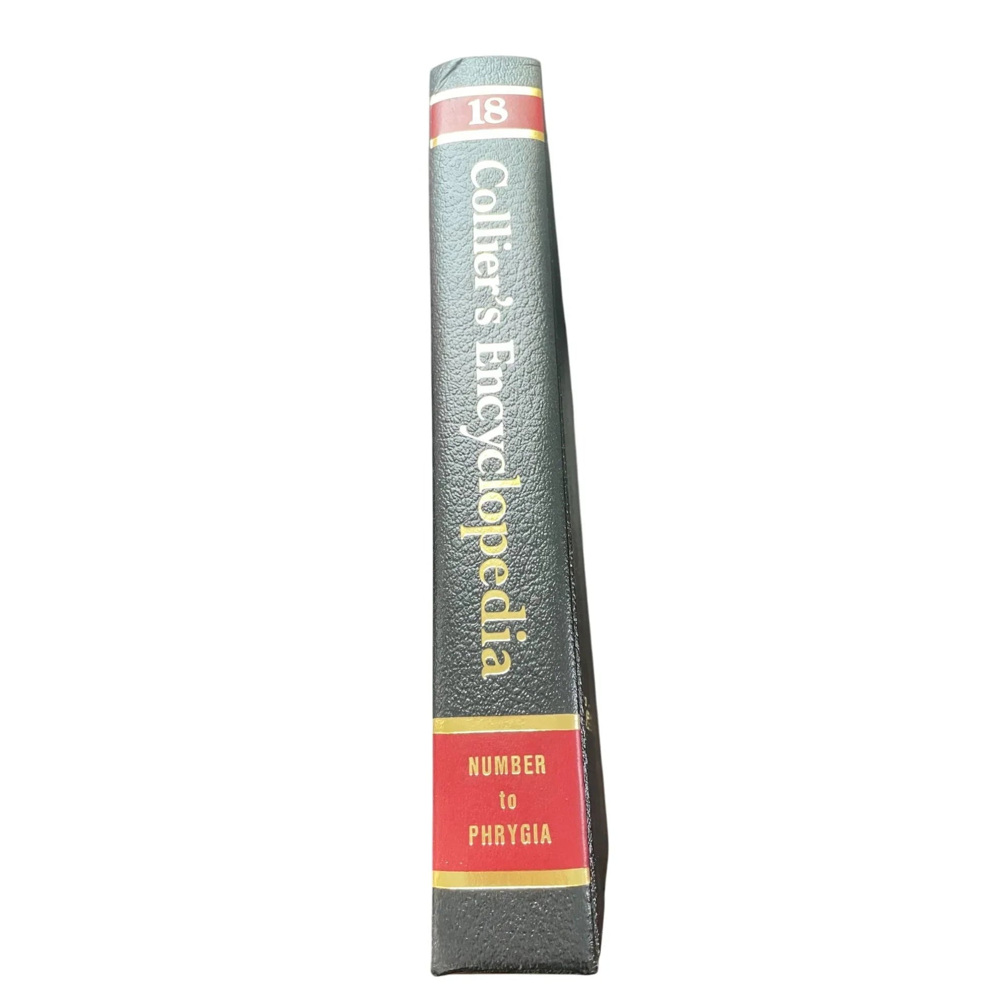Vintage Collier's Encyclopedia Volume 18 with Bibliography and Index - A+ Stuff - Books - A+ Stuff