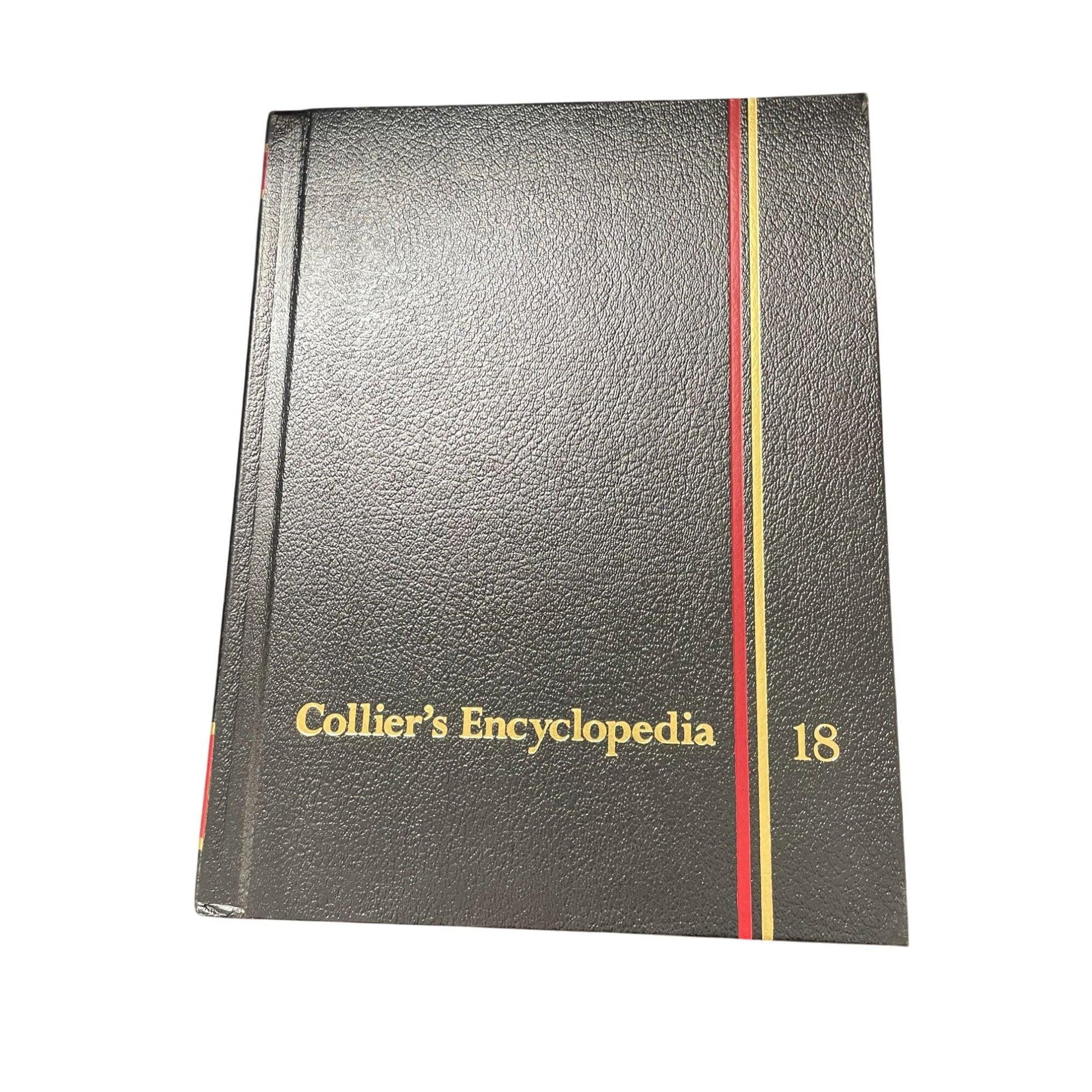 Vintage Collier's Encyclopedia Volume 18 with Bibliography and Index - A+ Stuff - Books - A+ Stuff