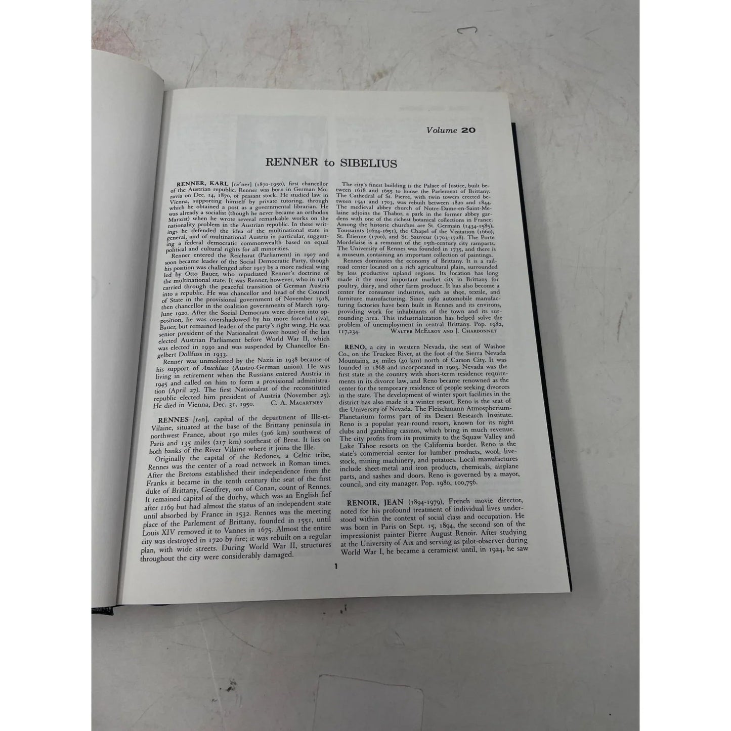 Vintage Collier's Encyclopedia Volume 20 with Bibliography and Index - A+ Stuff - Books - A+ Stuff