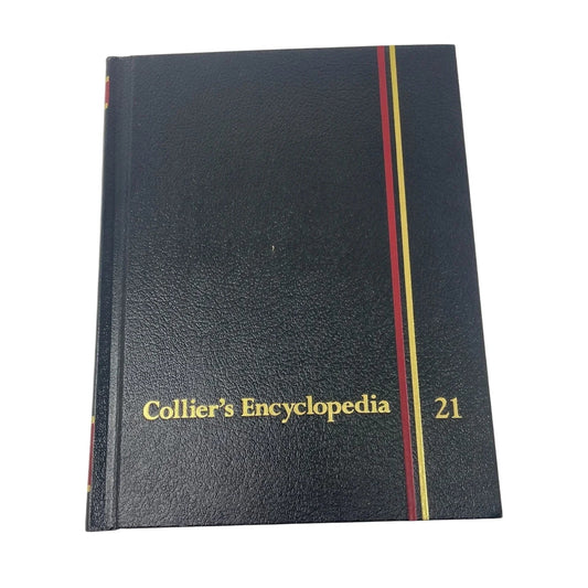 Vintage Collier's Encyclopedia Volume 21 with Bibliography and Index - A+ Stuff - Books - A+ Stuff