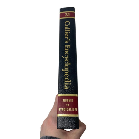 Vintage Collier's Encyclopedia Volume 21 with Bibliography and Index - A+ Stuff - Books - A+ Stuff