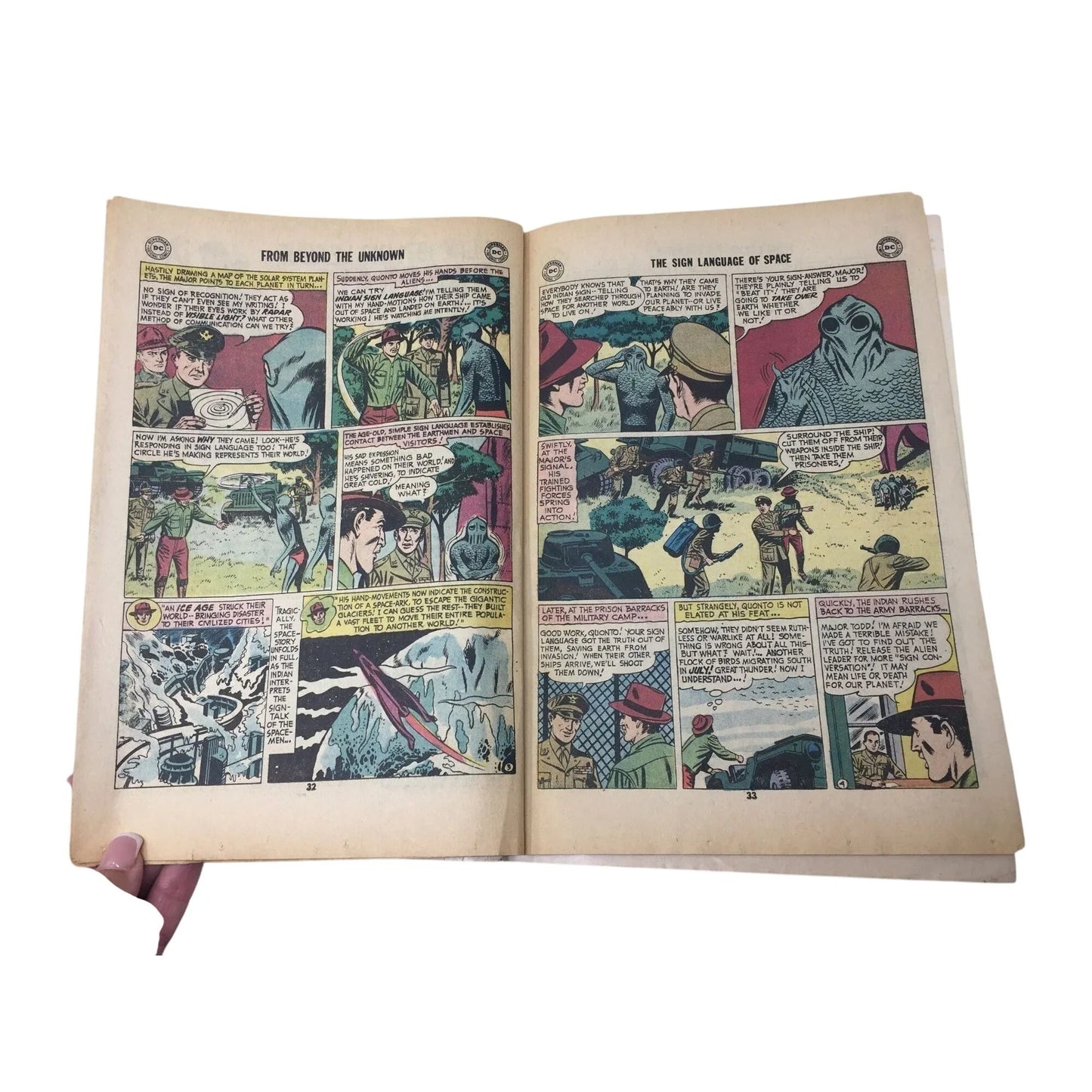 Vintage Comic Book - From Beyond the Unknown 12 Sept - A+ Stuff - comic book - A+ Stuff