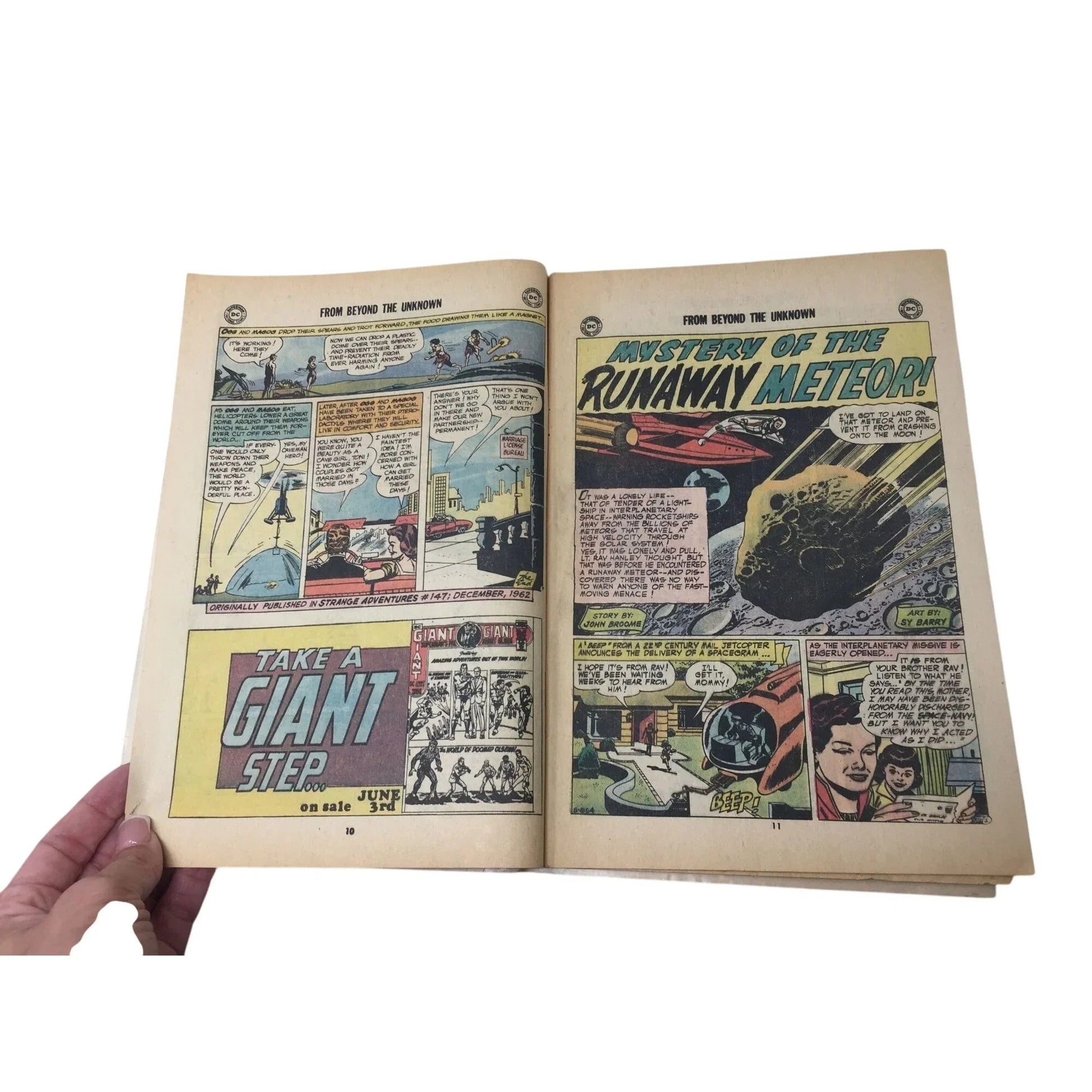 Vintage Comic Book - From Beyond the Unknown 12 Sept - A+ Stuff - comic book - A+ Stuff