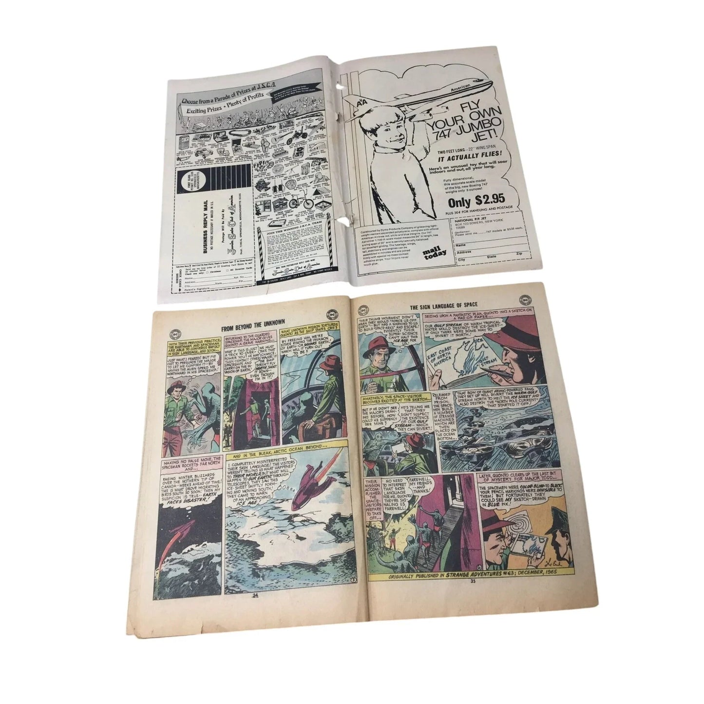 Vintage Comic Book - From Beyond the Unknown 12 Sept - A+ Stuff - comic book - A+ Stuff