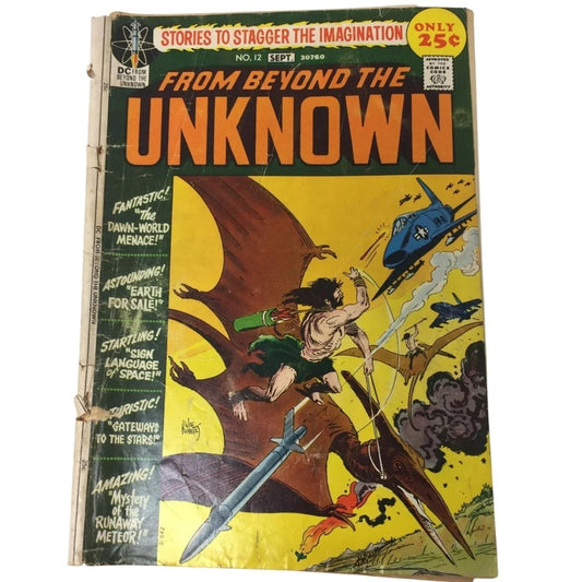 Vintage Comic Book - From Beyond the Unknown 12 Sept - A+ Stuff - comic book - A+ Stuff