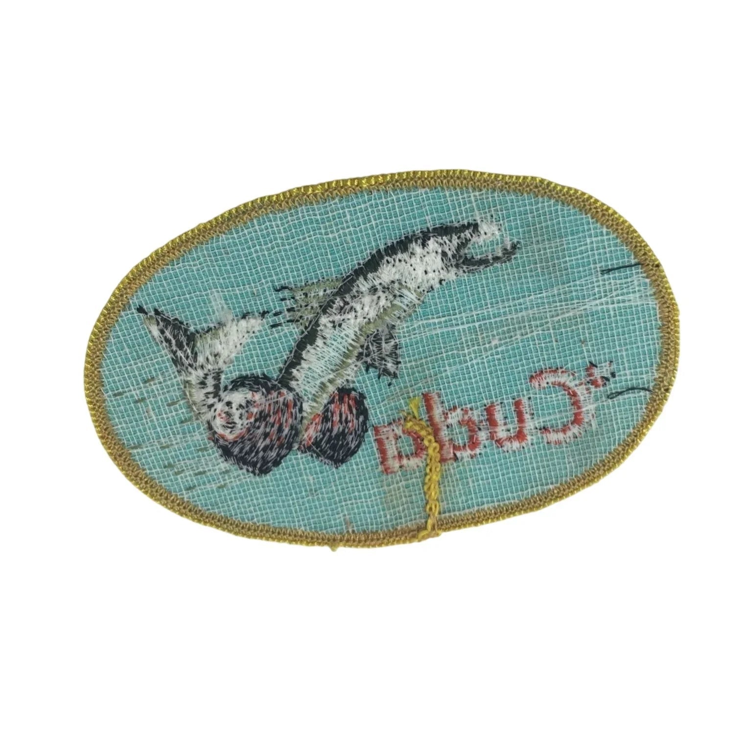Vintage 'Cuda Plymouth Barracuda Patch - A+ Stuff - Collectibles - A+ Stuff