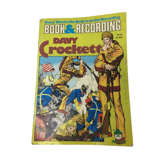 Vintage Davy Crockett BOOK (NO RECORD) - A+ Stuff - Books - A+ Stuff