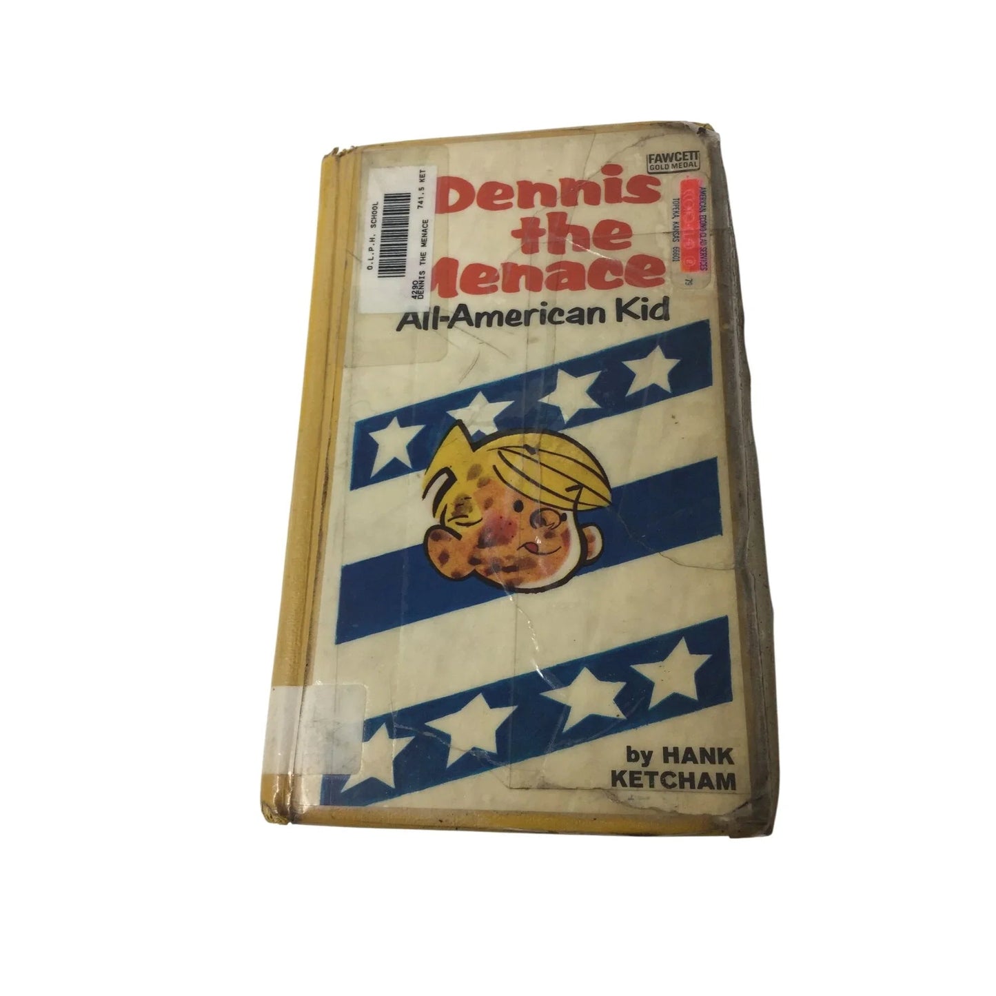 Vintage Dennis The Menace Hardcover Books (2) - A+ Stuff - Books - A+ Stuff