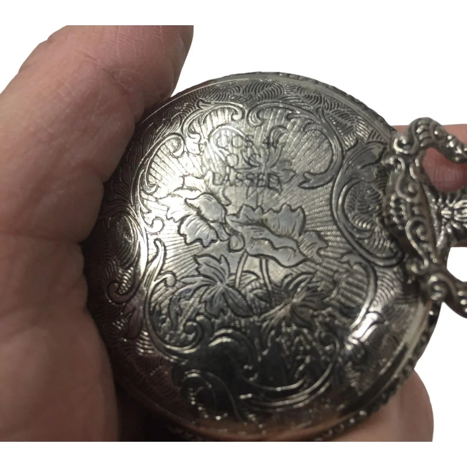 Vintage Details Quartz Hunter Pocket Watch with an Elk on the front - A+ Stuff - Watches - A+ Stuff
