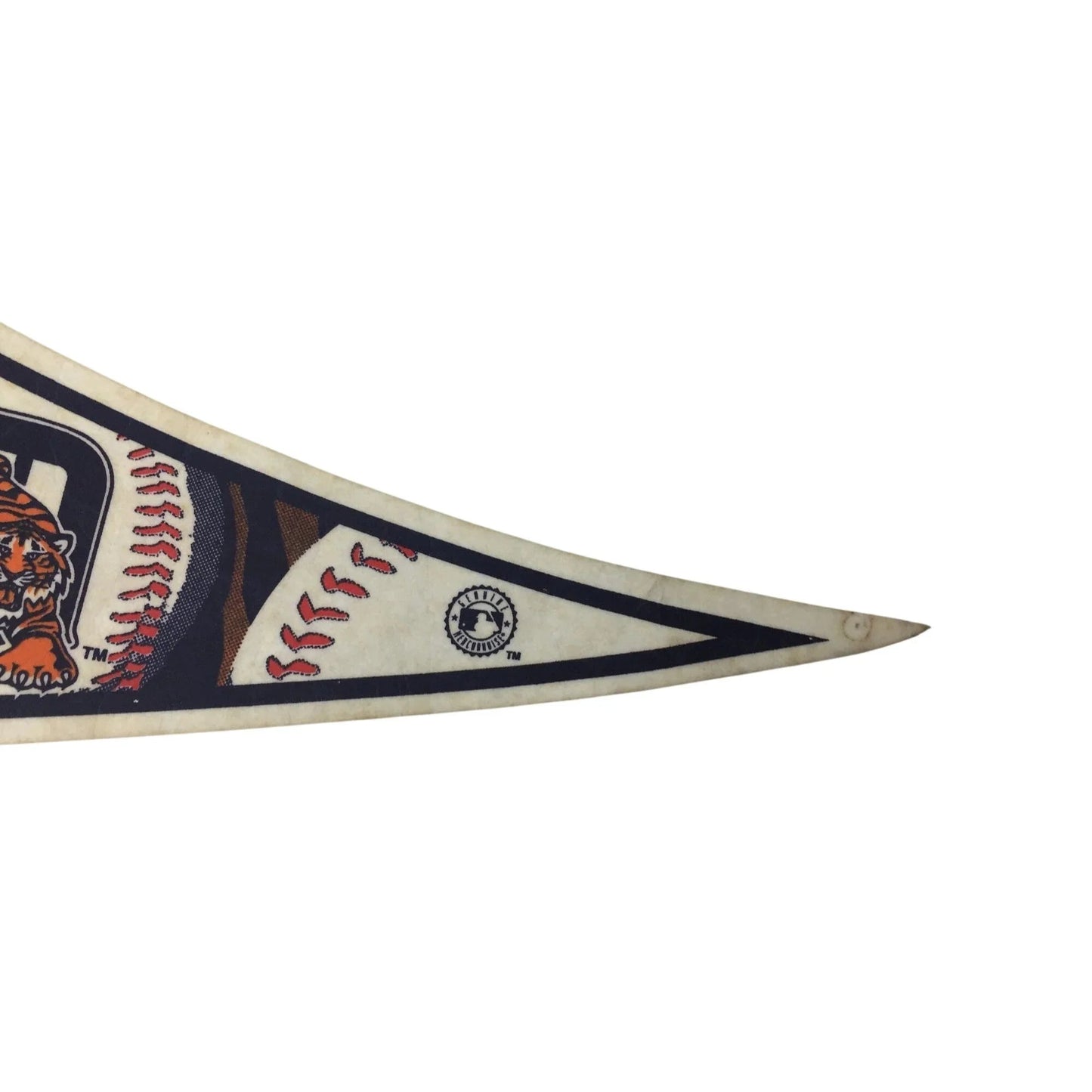 Vintage Detroit Tigers Baseball Sports Collectible Pennant - A+ Stuff - Sports Collectibles - A+ Stuff