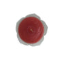 Vintage Dickson Red Candle in Flower Shaped Candle Holder - A+ Stuff - Candle Holders - A+ Stuff