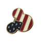 Vintage Disney American Flag Mickey Mouse Gold tone Pin - disney - pin - A+ Stuff