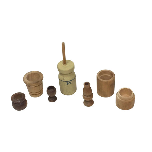 Vintage Dollhouse Miniature Wooden Kitchenware - A+ Stuff - Collectibles - A+ Stuff