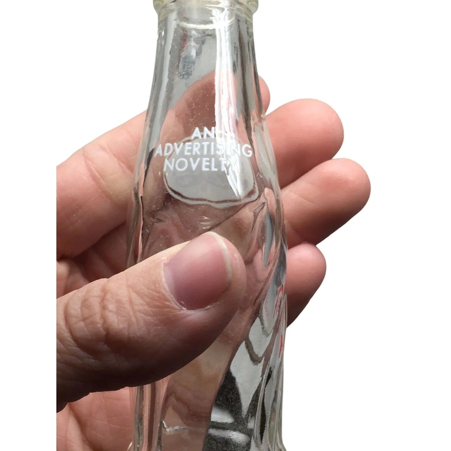 Vintage Drink Pepsi Cola Clear Glass Mini Bottle Salt or Pepper Shaker (just 1) - pepsi cola - Salt & Pepper Shakers - A+ Stuff