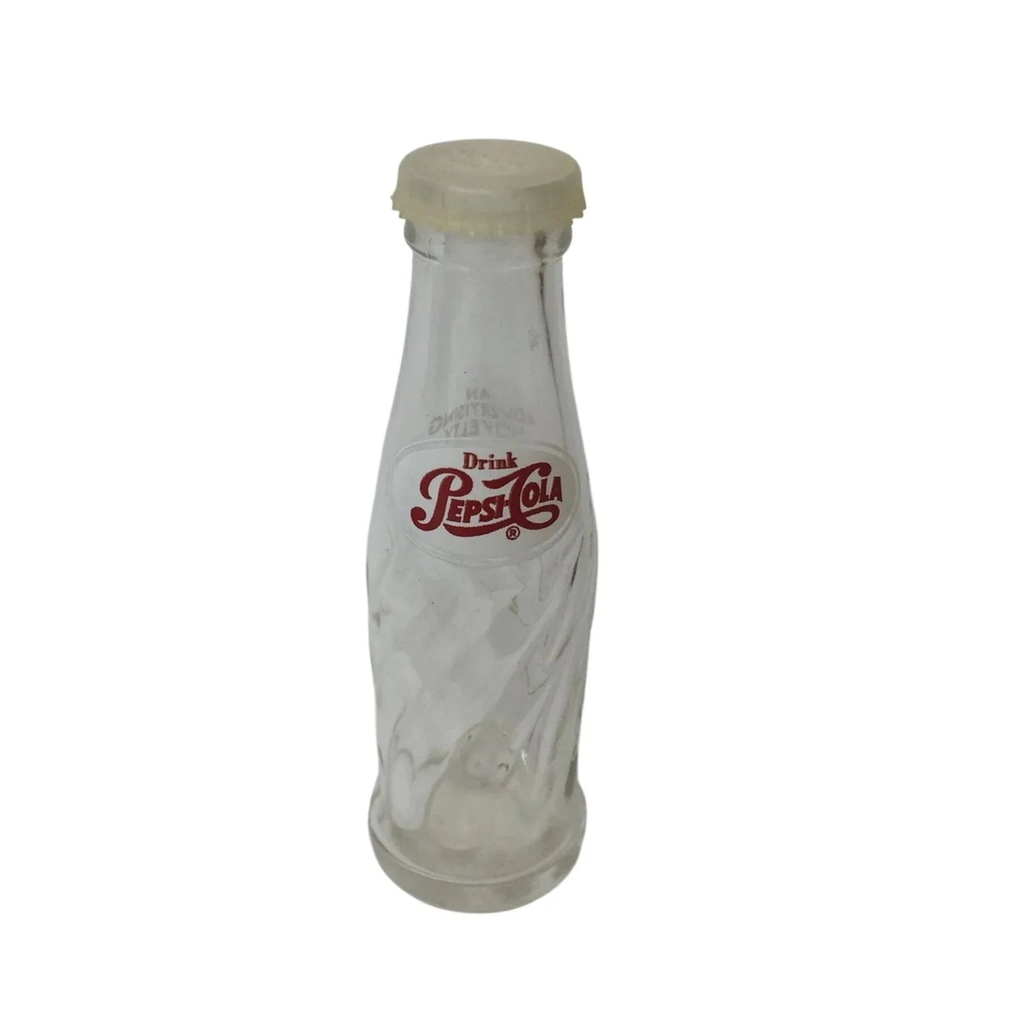 Vintage Drink Pepsi Cola Clear Glass Mini Bottle Salt or Pepper Shaker (just 1) - pepsi cola - Salt & Pepper Shakers - A+ Stuff
