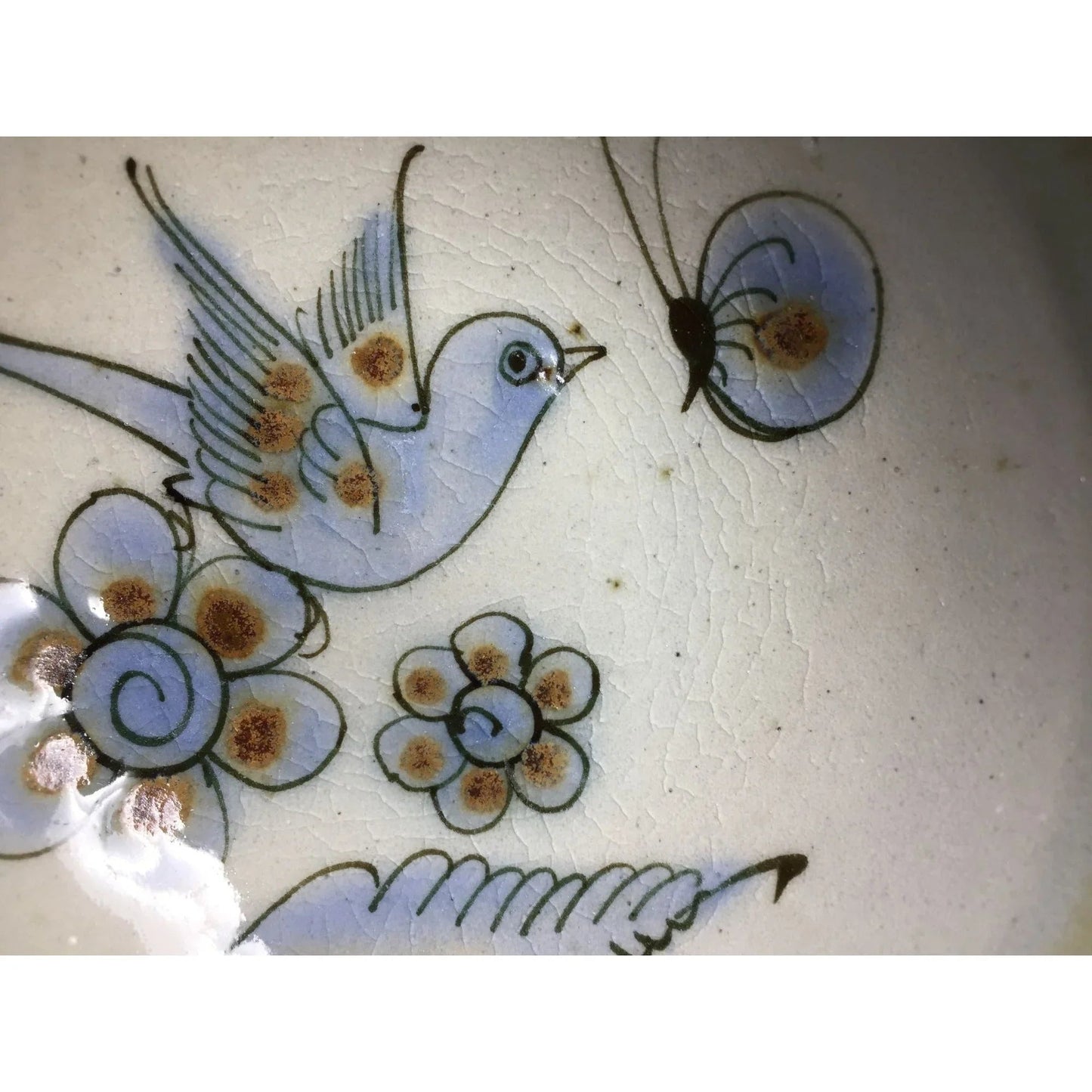 Vintage ''El Palomar Mexico'' Mexican Pottery Bowls (2) - A+ Stuff - Bowls - A+ Stuff