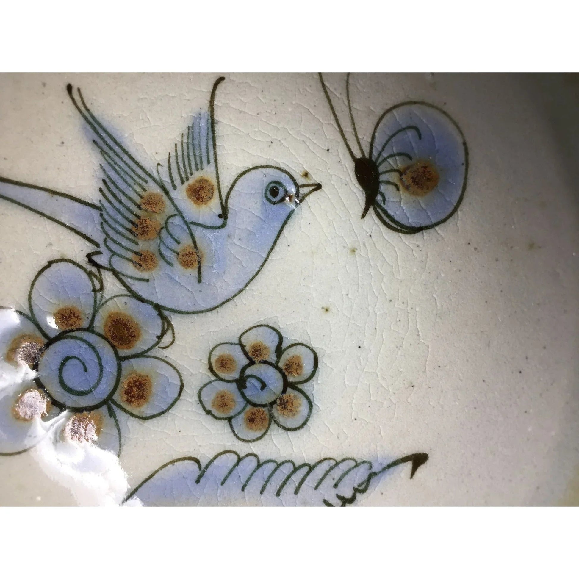 Vintage ''El Palomar Mexico'' Mexican Pottery Bowls (2) - A+ Stuff - Bowls - A+ Stuff