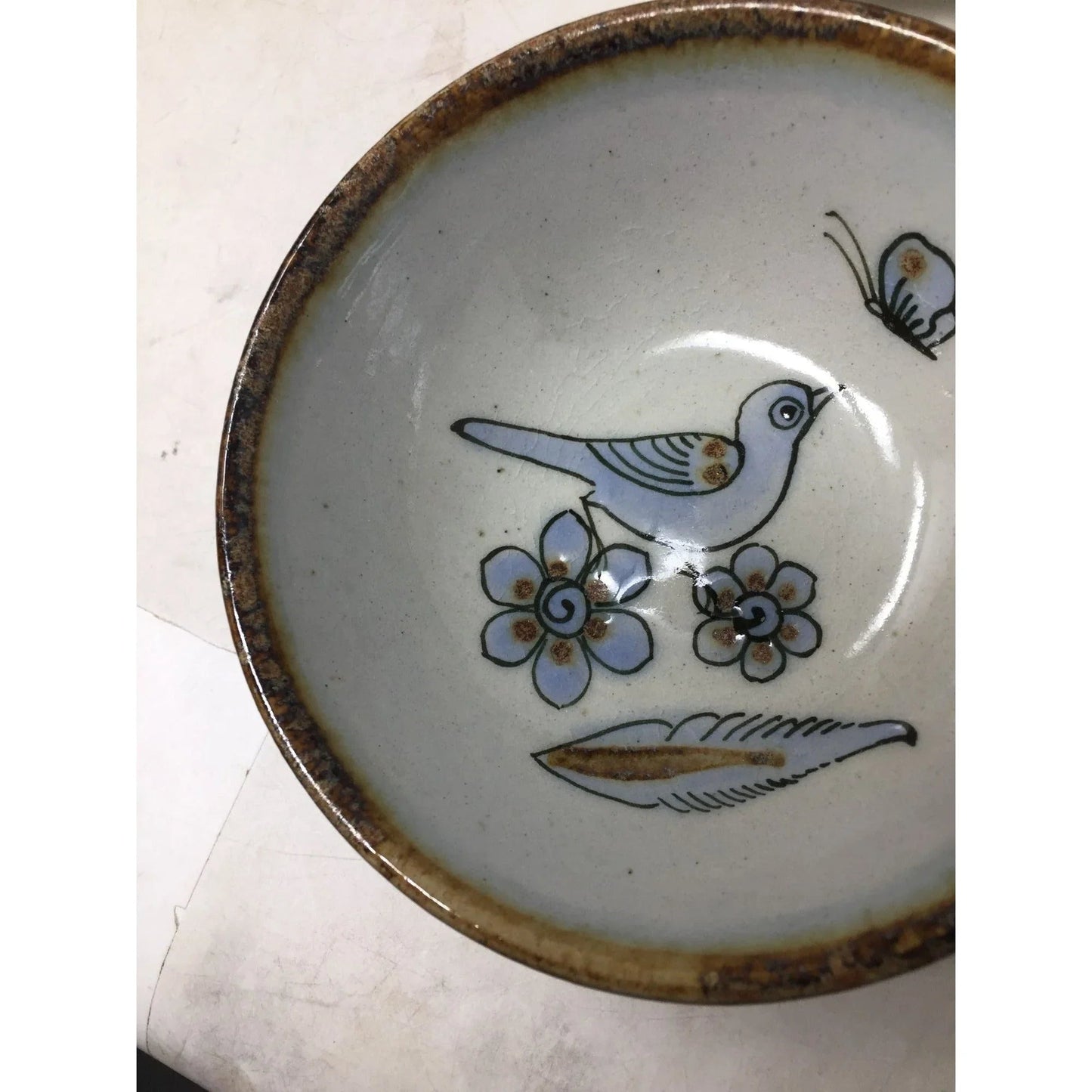 Vintage ''El Palomar Mexico'' Mexican Pottery Bowls (2) - A+ Stuff - Bowls - A+ Stuff