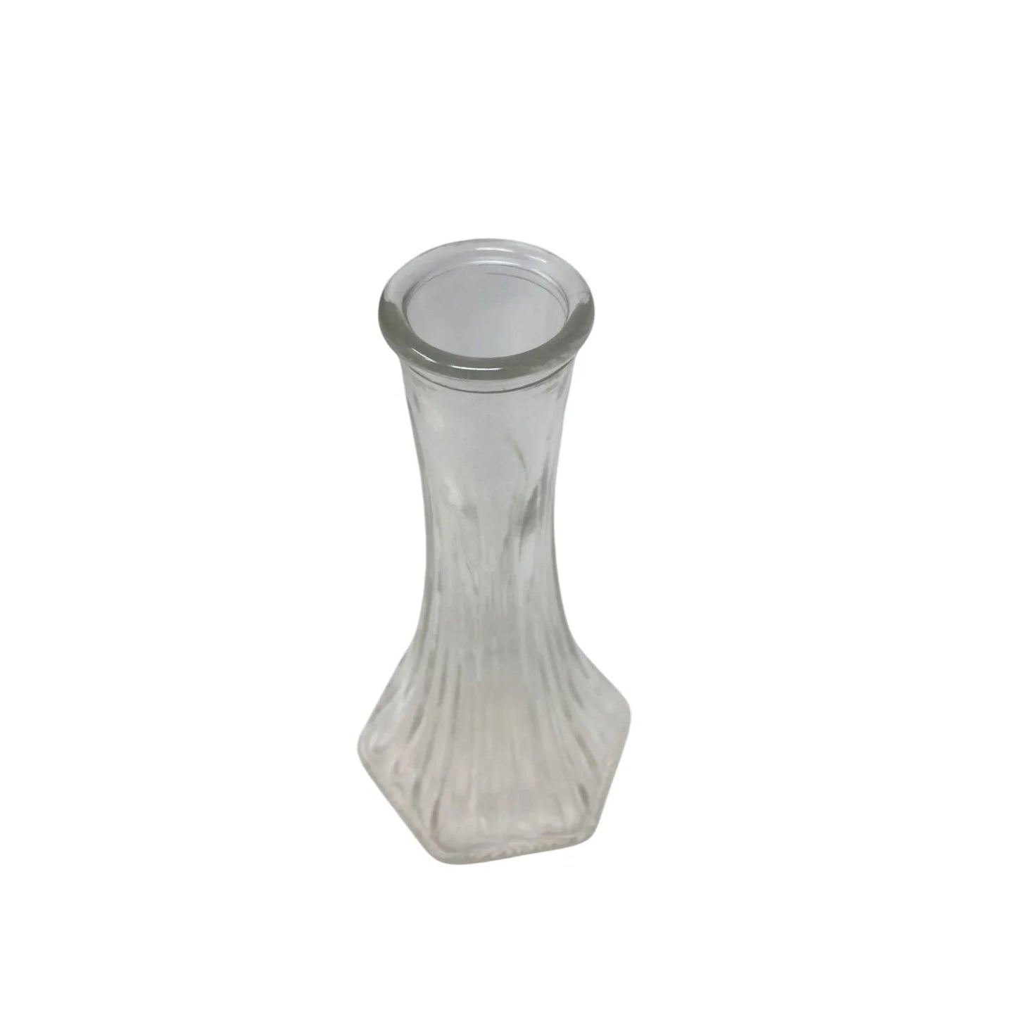 VINTAGE E.O. BRODY CO. CLEAR GLASS FLOWER VASE - E.O. BRODY CO. - Vase or Holder - A+ Stuff