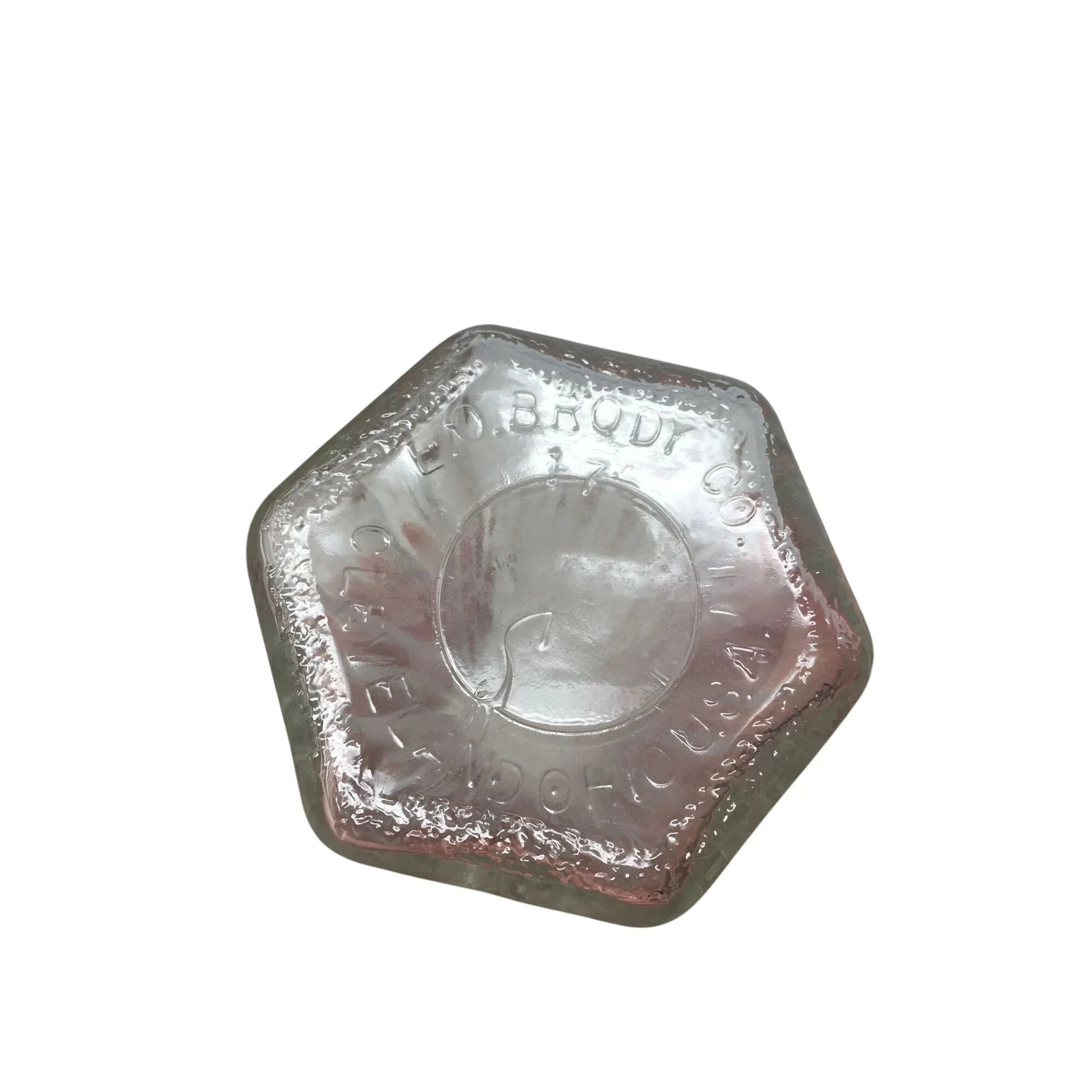 VINTAGE E.O. BRODY CO. CLEAR GLASS FLOWER VASE - E.O. BRODY CO. - Vase or Holder - A+ Stuff