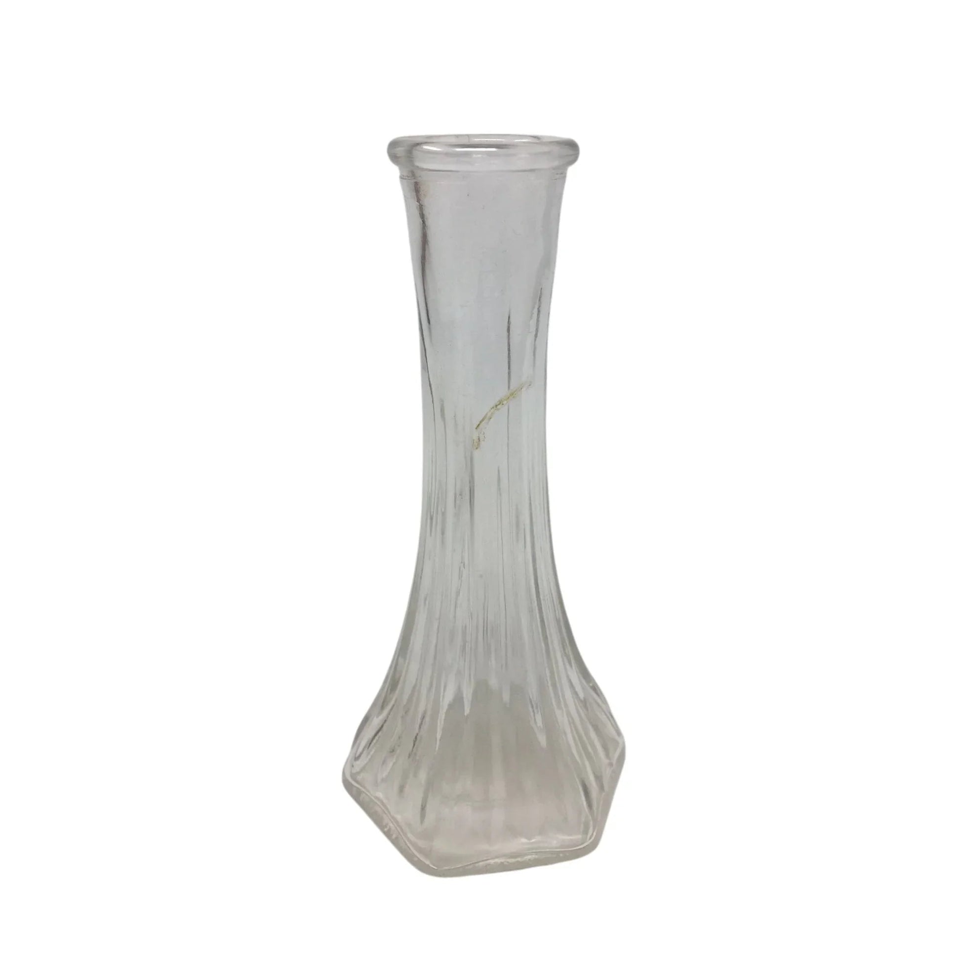 VINTAGE E.O. BRODY CO. CLEAR GLASS FLOWER VASE - E.O. BRODY CO. - Vase or Holder - A+ Stuff