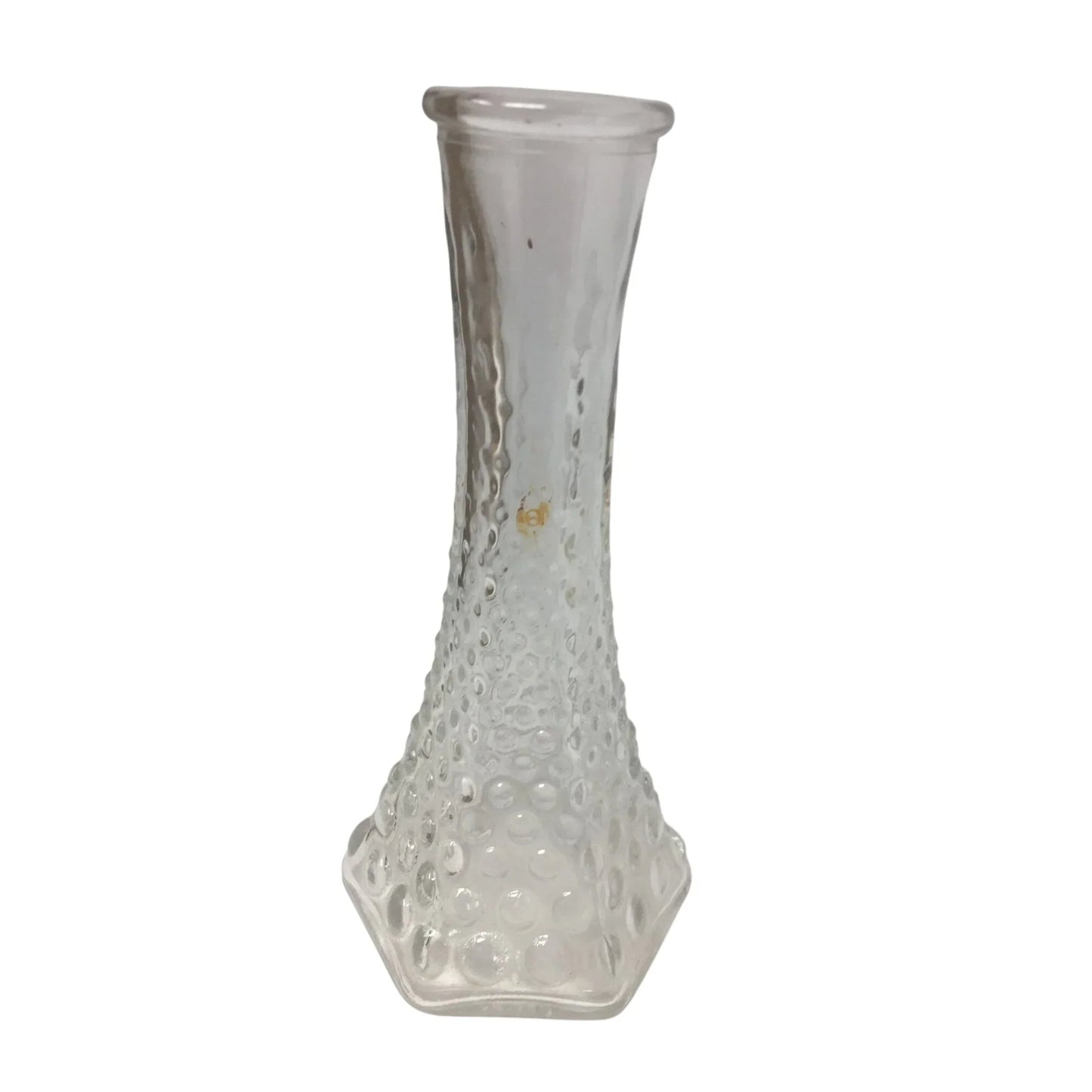 Vintage E.O. Brody Co. Clear Glass Hobnail Flower Vase - E.O. Brody Co - Vase or Holder - A+ Stuff
