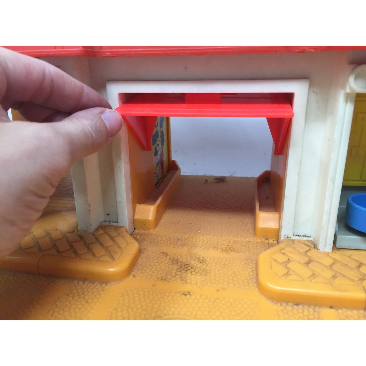 Vintage Fisher Price Little People Play Family Village Main Street Town City - A+ Stuff