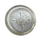 Vintage Fleur De Lis Princess House Clear Glass Coaster - A+ Stuff - Glass - A+ Stuff