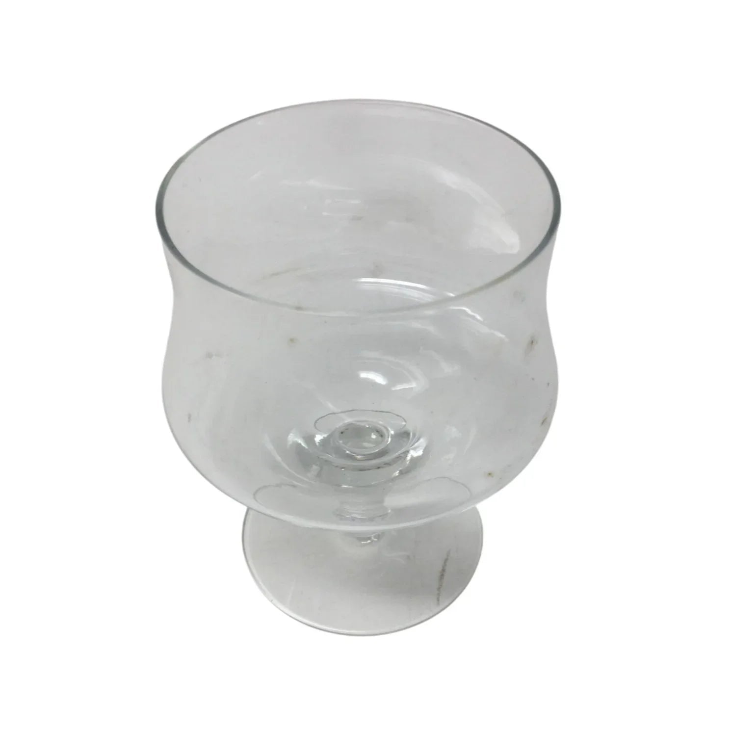 Vintage Footed Clear Glass Dessert Cup/Shrimp Cocktail Glass - A+ Stuff - Glass - A+ Stuff