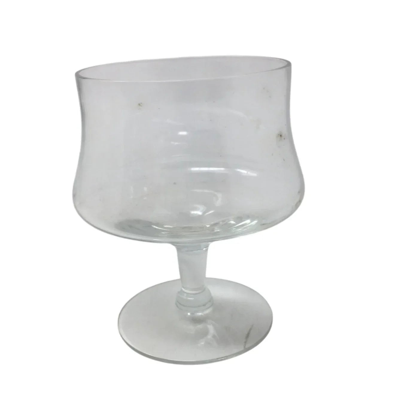 Vintage Footed Clear Glass Dessert Cup/Shrimp Cocktail Glass - A+ Stuff - Glass - A+ Stuff