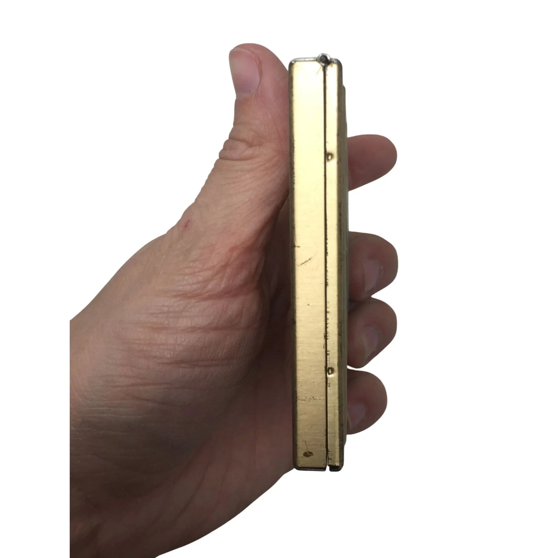 Vintage Fragonard Mini Metal Compact Pocket Photo Album Card Case - A+ Stuff - photo or card holder - A+ Stuff