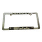 Vintage Fremont Steinle Silver License Plate Frame - A+ Stuff - Auto Part - A+ Stuff