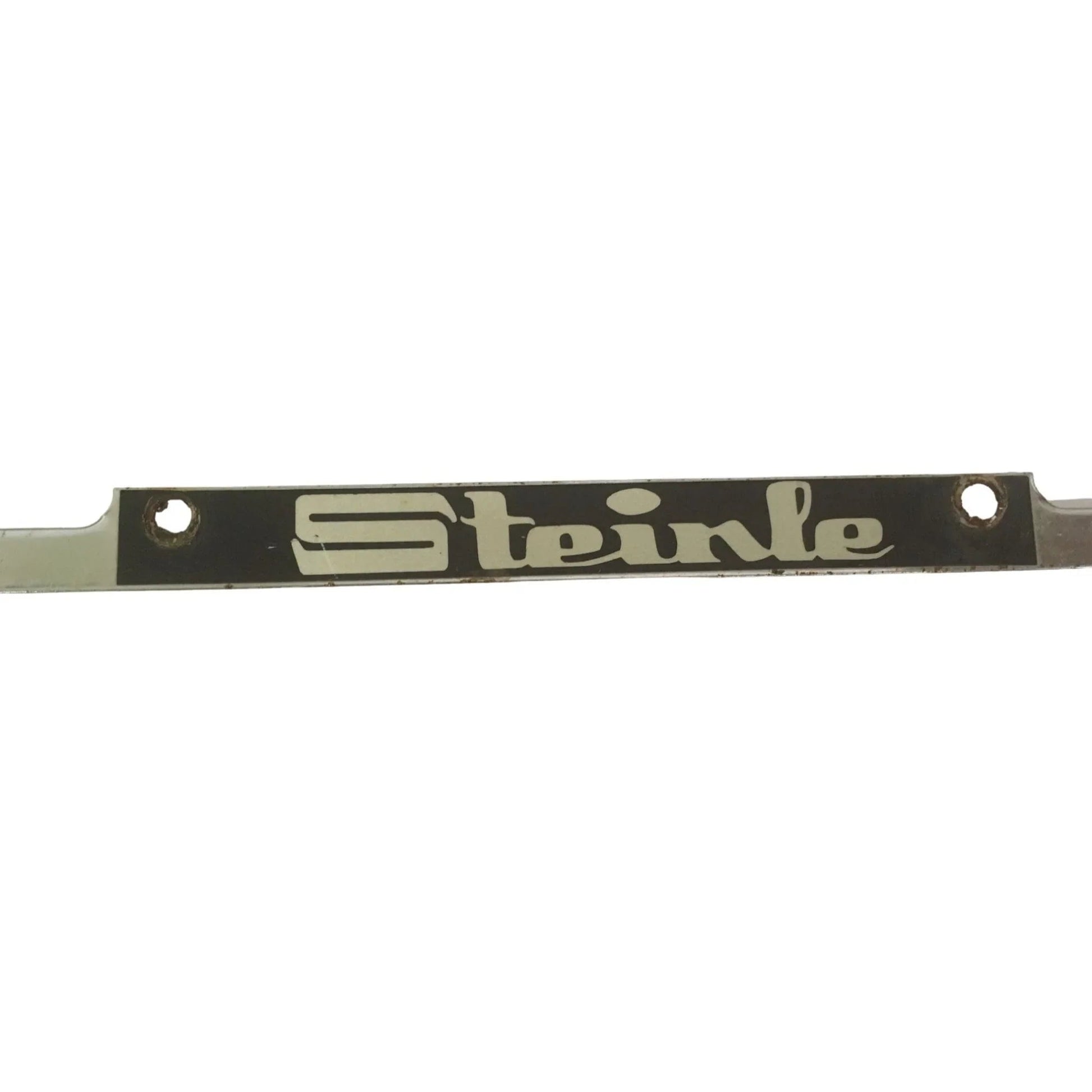 Vintage Fremont Steinle Silver License Plate Frame - A+ Stuff - Auto Part - A+ Stuff