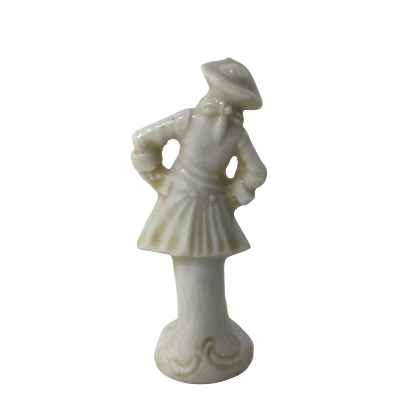 Vintage German Bisque White Porcelain Figurine - A+ Stuff - Figurines - A+ Stuff