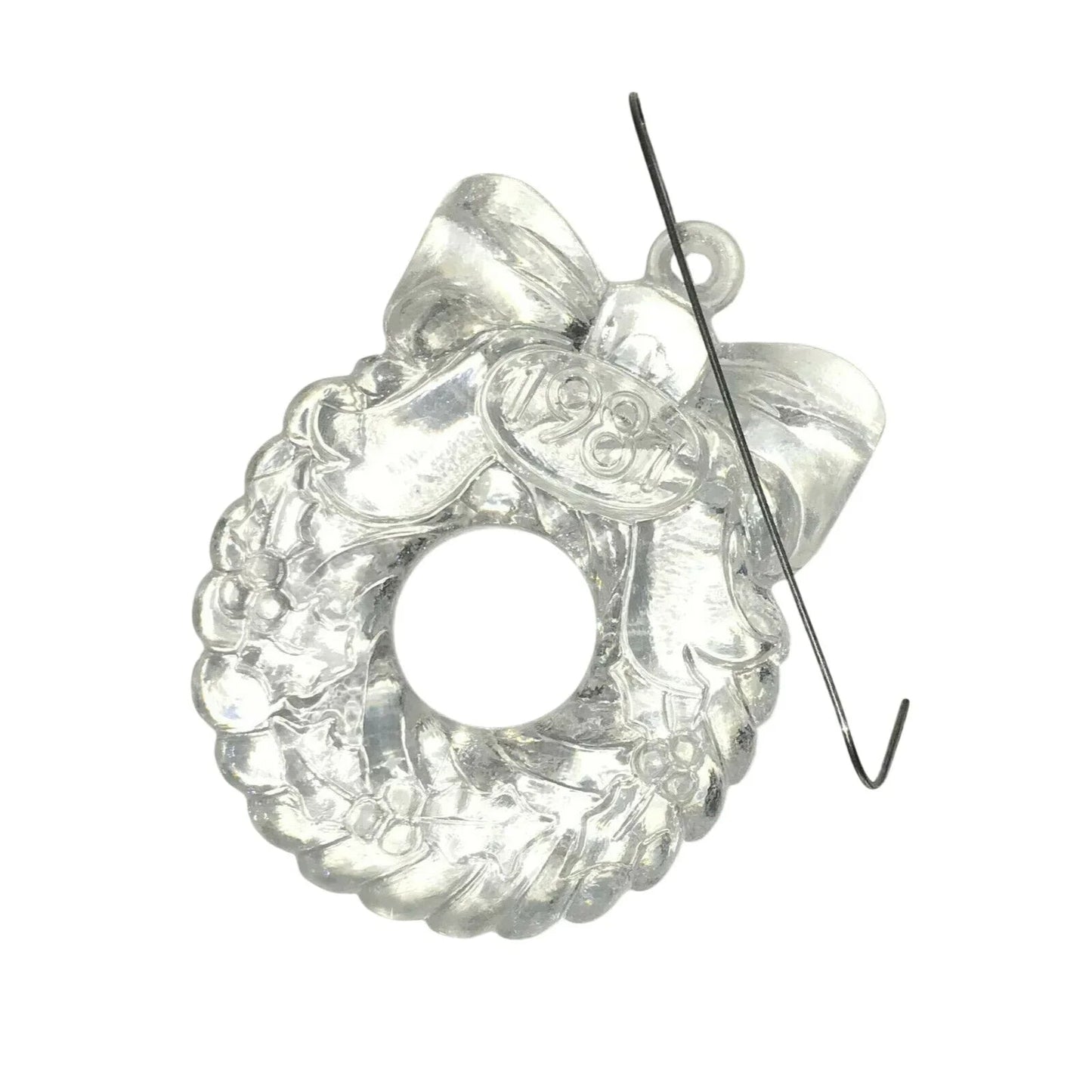 Vintage Glass CHRISTMAS TREE Ornaments Angel Trumpet Wreath and Tear Drop - Unbranded - Christmas Ornament Set - A+ Stuff