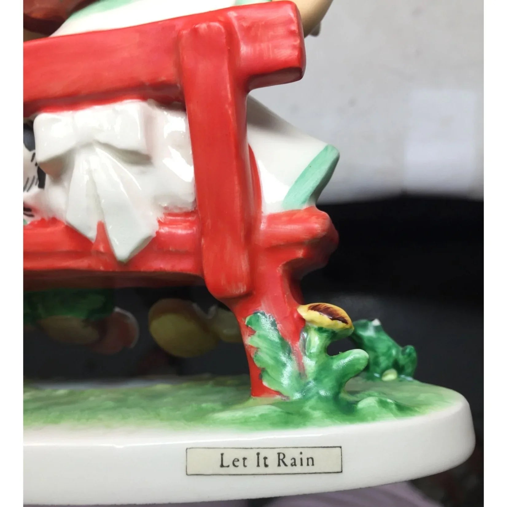 Vintage Goebel W Germany Red Heads ''Let it rain'' Figurine - Goebel - Figurines - A+ Stuff