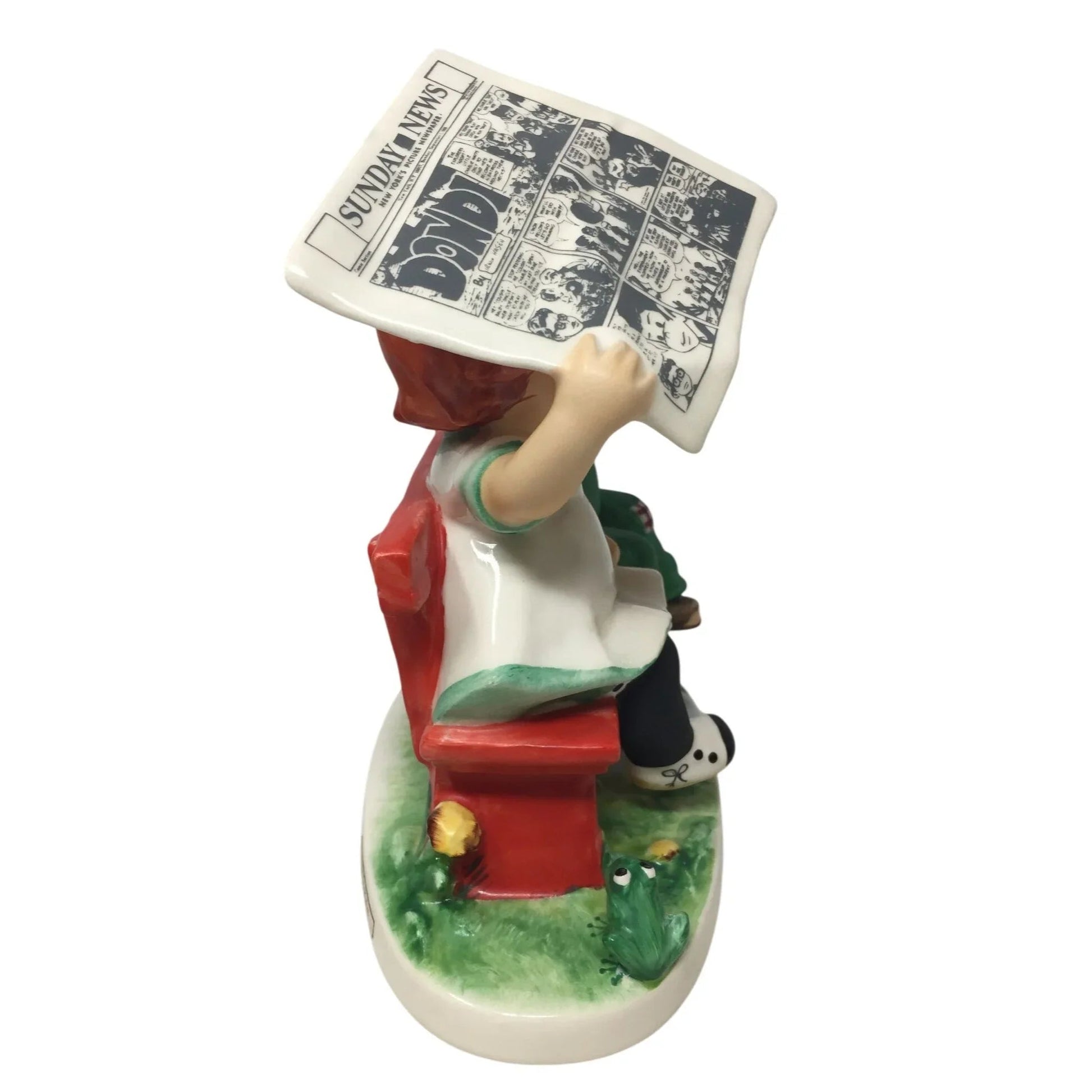 Vintage Goebel W Germany Red Heads ''Let it rain'' Figurine - Goebel - Figurines - A+ Stuff