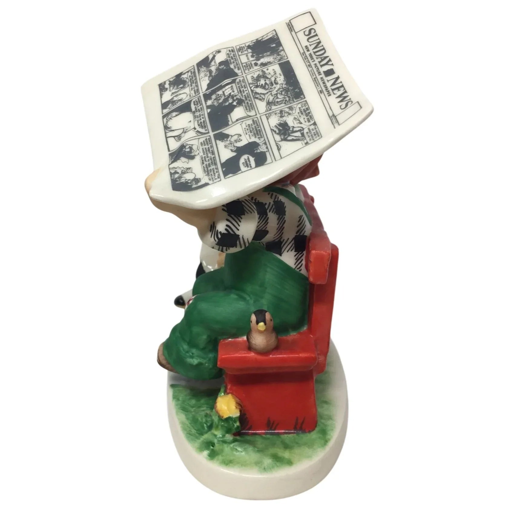 Vintage Goebel W Germany Red Heads ''Let it rain'' Figurine - Goebel - Figurines - A+ Stuff