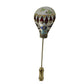 Vintage Gold Tone Hot Air Balloon Hat Pin - A+ Stuff - pin - A+ Stuff